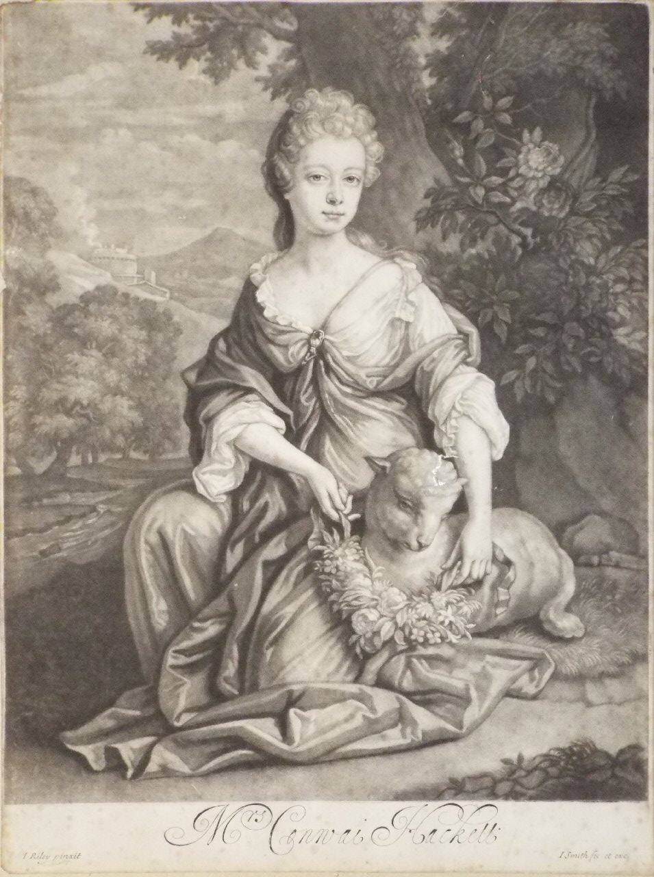 Mezzotint - Mrs Conwai Hackett. - Smith